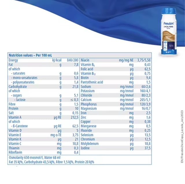 FRESUBIN 2KCAL with FIBRE DRINK