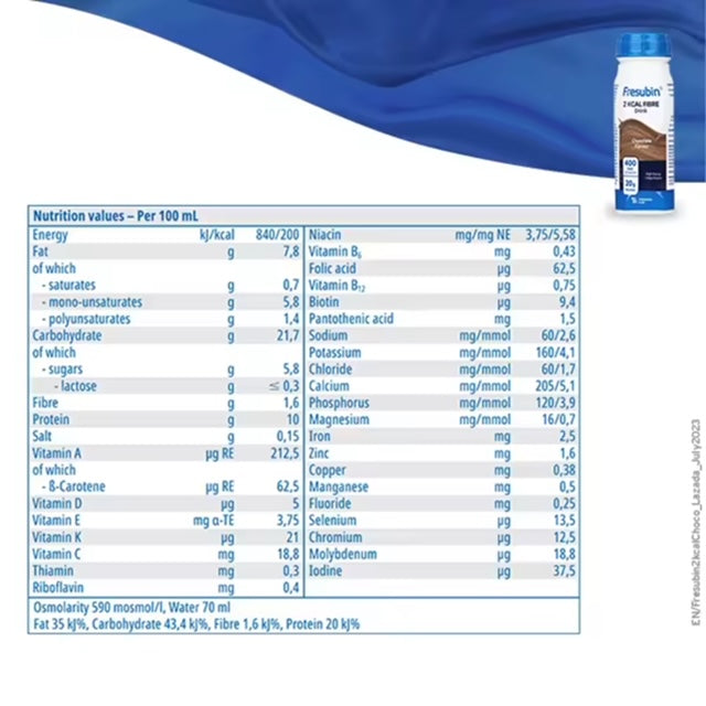 FRESUBIN 2KCAL with FIBRE DRINK